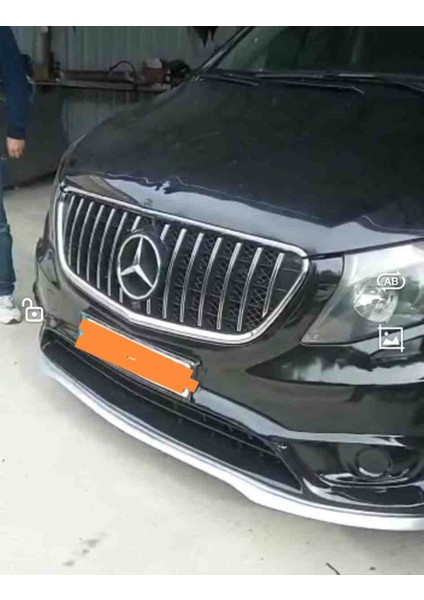 Oto Modifiyecim Mercedes Vito Ledsiz Ön Tampon Ek 2015+