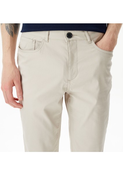 Nautıca Erkek Beyaz Slım Fıt Pantolon P45114T.14S fırsatları
