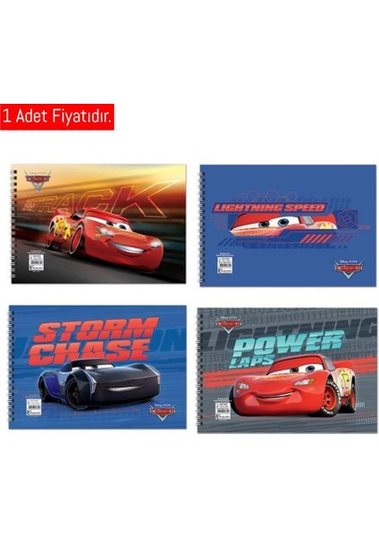 Resim Defteri Cars 25*35 15 Yaprak (1 Adet)