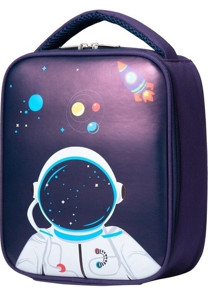 Karikatür Su Geçirmez Termal Yalıtım Çantası Çocuk Seyahat Öğle Yemeği Kutusu (Yurt Dışından)