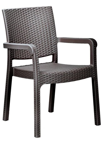 Troya Rattan Koltuk Kahverengi | 6'lı Set fiyatları