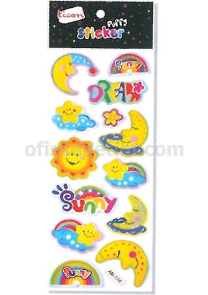 Sticker Puffy Tps-44