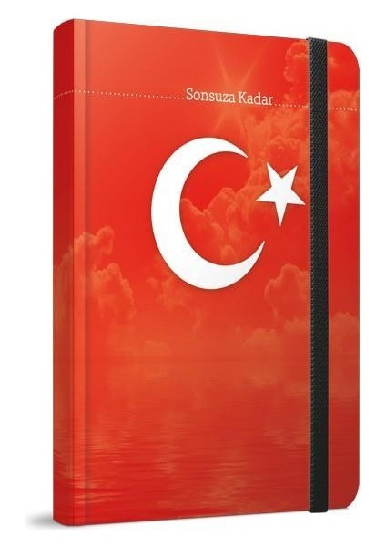 Sonsuza Kadar İplik Dikişli Sert Kapak Defter 13X21 120 Yp. Çizgili