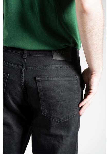 Dar Paça Erkek Yüksek Bel Kot Pantolon - Salaş Mom Jean C333