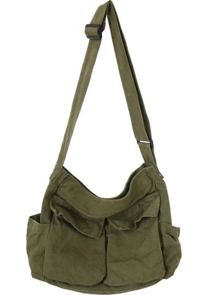 Takım Tipi Omuz Askılı Çanta Erkek ve Kadın Ins Tuval (Yurt Dışından)