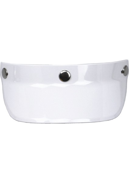 Evrensel 3 Snap-Button Visor Açık Yüz Motosiklet Kask (Yurt Dışından)