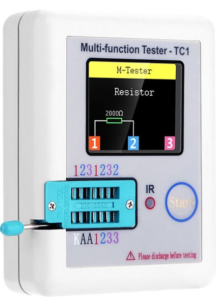 Renkli Ekran Transistör Test Cihazı Çok Fonksiyonlu (Yurt Dışından) indirimleri