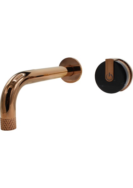 Angel Rose Gold Ankastre Lavabo Bataryası