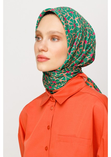 Clover Desen Dijital Soft Eşarp