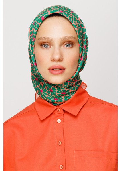 Clover Desen Dijital Soft Eşarp modelleri