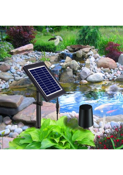 Hava Pompalı Güneş Göleti Havalandırıcı 3 Mod 4W Borulu (Yurt Dışından) fiyatları