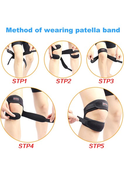 Diz Desteği Brace Koşu Bacak Guard Patella Açık Spor (Yurt Dışından) fiyatları