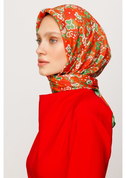 Daisy Desen Dijital Soft Eşarp