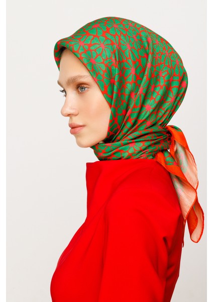 Clover Desen Dijital Soft Eşarp