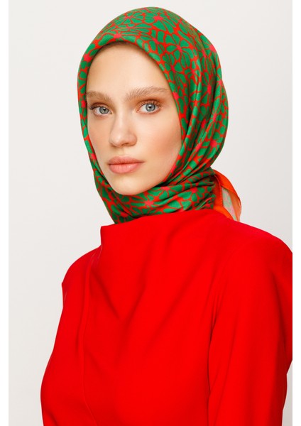 Clover Desen Dijital Soft Eşarp fırsatları