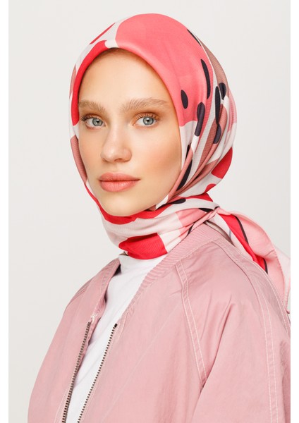 Bloom Desen Dijital Soft Eşarp