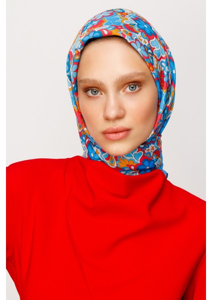 Daisy Desen Dijital Soft Eşarp