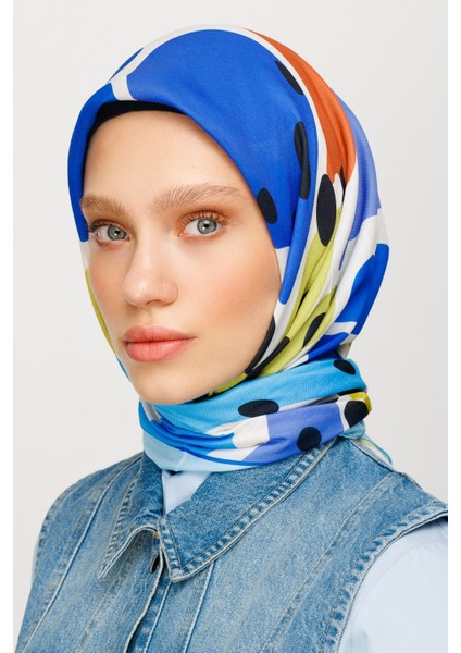 Bloom Desen Dijital Soft Eşarp