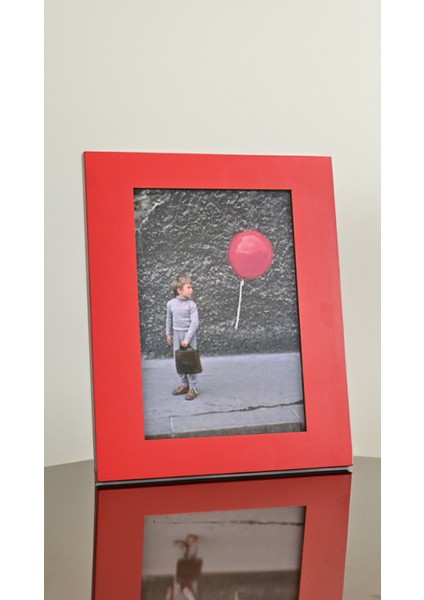 Ahşap Çerçeve Kırmızı 10X15 cm fırsatları