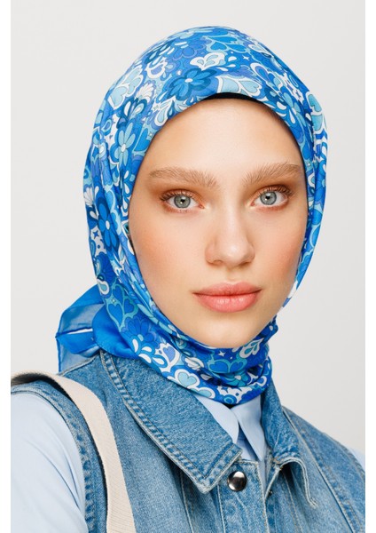 Daisy Desen Dijital Soft Eşarp