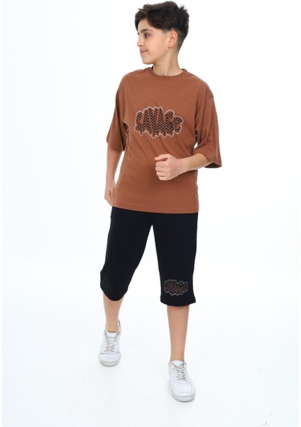 Erkek Çocuk Kaprili Alt-Üst Takım LX7111