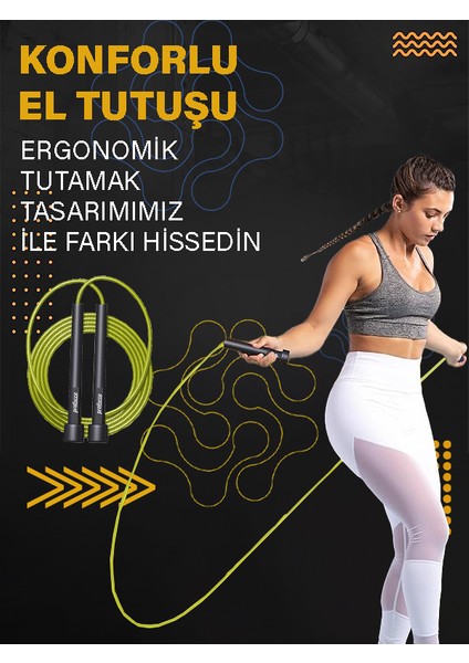 Yeşil Atlama Ipi ATP-3000