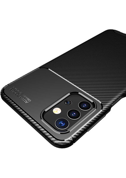 Samsung Galaxy A32 5g Uyumlu Kılıf Karbon Armor Serisi, Ultra Dayanıklı ve Esnek Slim Fit Karbon Görünümlü Silikon fiyatları