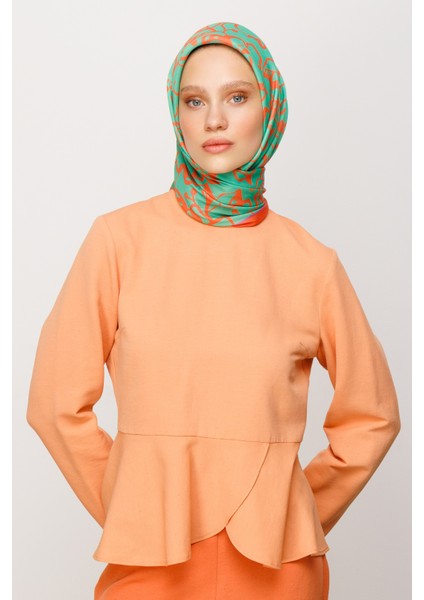 Floral Desen Dijital Soft Eşarp