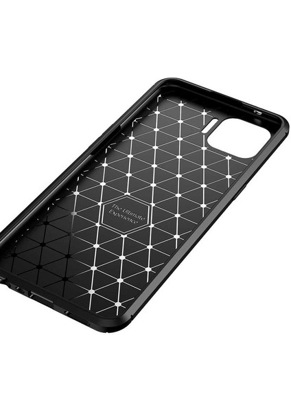Oppo Reno 4 Lite Uyumlu Kılıf Karbon Armor Serisi, Ultra Dayanıklı ve Esnek Slim Fit Karbon Görünümlü Silikon fiyatları