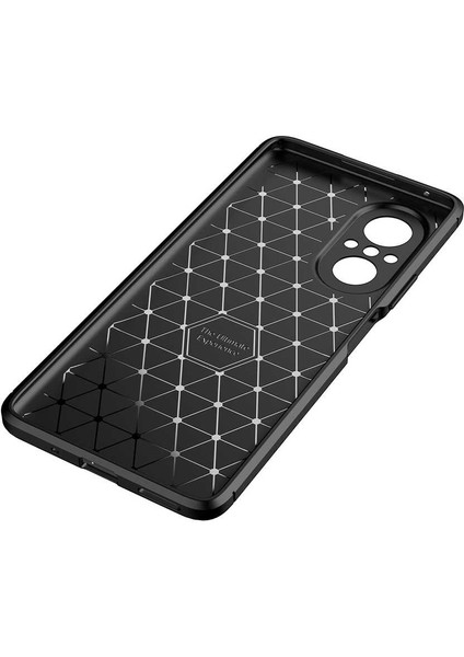 Huawei Nova 9 Se Uyumlu Kılıf Karbon Armor Serisi, Ultra Dayanıklı ve Esnek Slim Fit Karbon Görünümlü Silikon modelleri