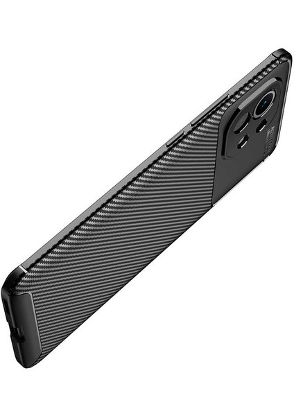 Xiaomi Mi 11 Uyumlu Kılıf Karbon Armor Serisi, Ultra Dayanıklı ve Esnek Slim Fit Karbon Görünümlü Silikon fırsatları