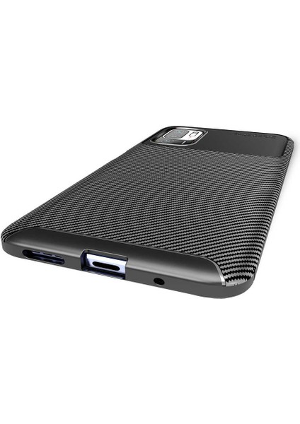 Xiaomi Redmi Note 10 5g Uyumlu Kılıf Karbon Armor Serisi, Ultra Dayanıklı ve Esnek Slim Fit Karbon Görünümlü Silikon fırsatları
