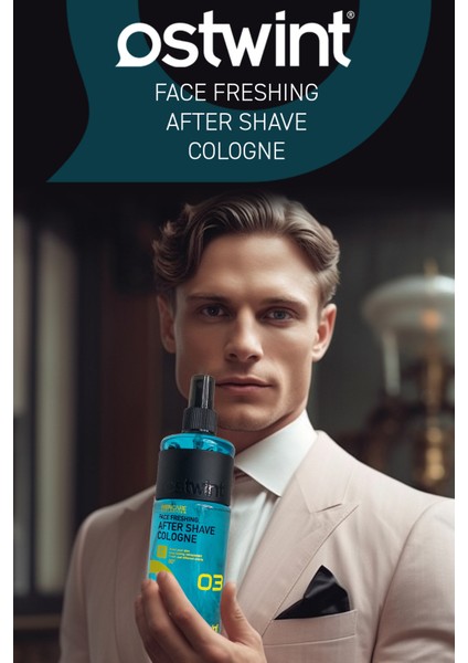 After Shave Kolonya No:3 400 ml