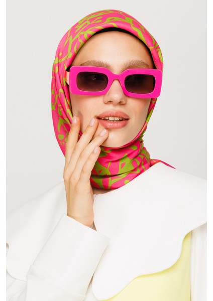 Floral Desen Dijital Soft Eşarp