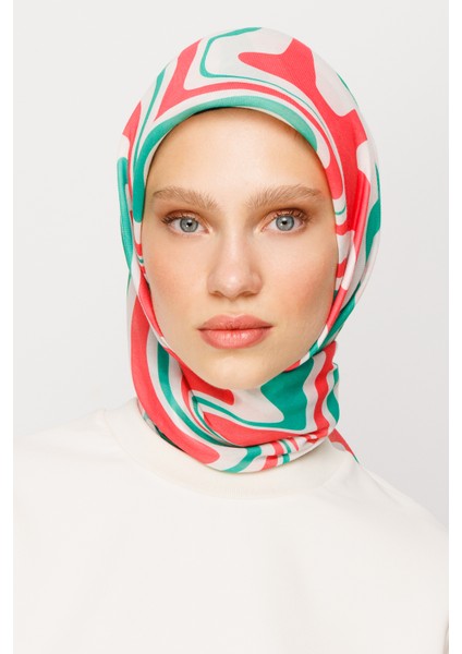 Mira Desen Dijital Soft Eşarp