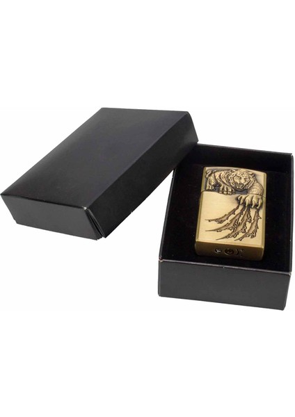 Gazlı Aslan Pençesi Temalı Kaliteli Metal Çakmak fiyatları