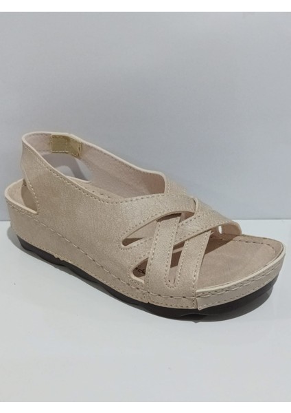 37-759 Anatomic Kadın Dolgu Topuk Sandalet