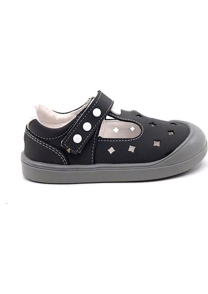 Arz 4863 Gri Erkek Çocuk Bebe Sandalet Ayakkabı