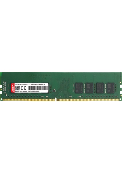 32GB 3200 Ddr4 Pc Ram Soğutucusuz