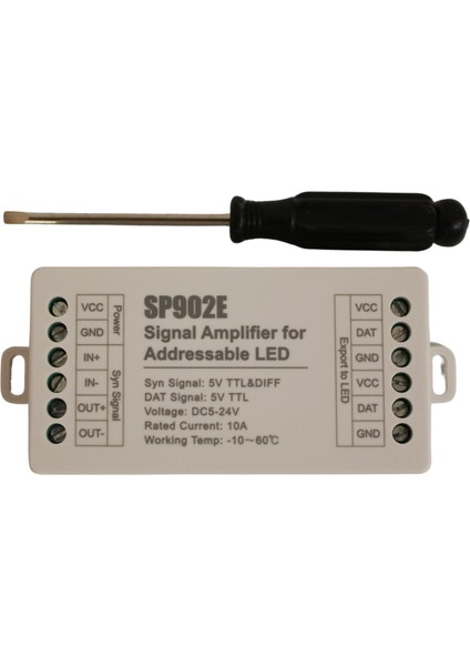 SP902E Sinyal Amplifikatörü Tekrarlayıcı 5-24 Volt SP902E Pixel Sinyal Güçlendirici