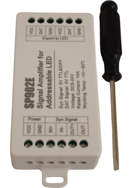 SP902E Sinyal Amplifikatörü Tekrarlayıcı 5-24 Volt SP902E Pixel Sinyal Güçlendirici