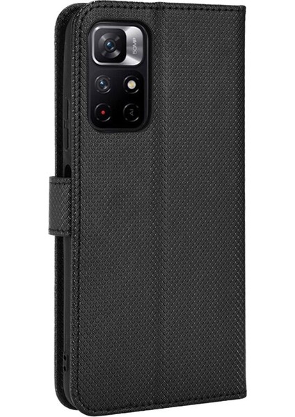 Xiaomi Redmi Için Not 11 5g Manyetik Cüzdan Kapak Kart Tutucu (Yurt Dışından)
