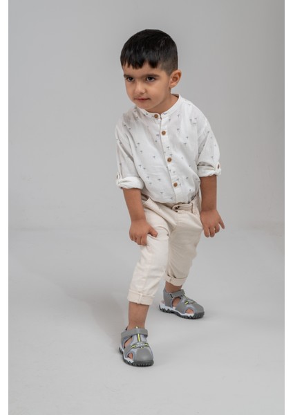 Arz 4860 A.gri Erkek Çocuk Sandalet Ayakkabı fiyatları