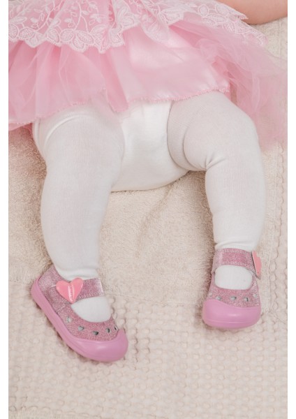 Arz 4867 Pembe Kız Çocuk Bebe Sandalet Ayakkabı