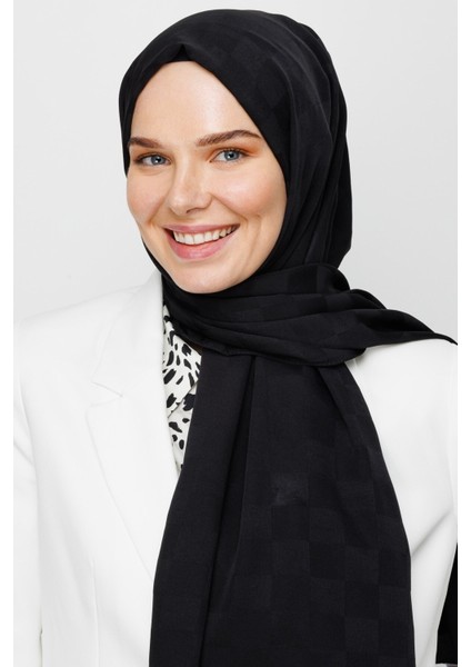 Dama Desen Ipeksi Jakar Şal