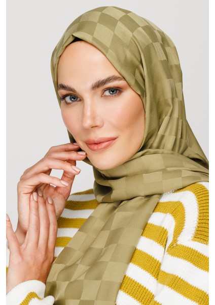 Dama Desen Ipeksi Jakar Şal