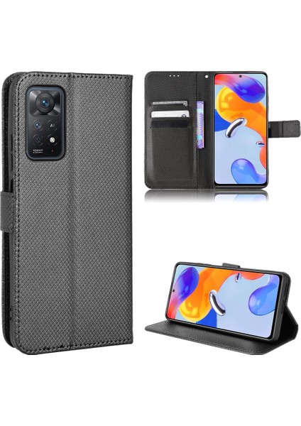 Xiaomi Redmi Için Not 11 Pro Kickstand Kapak Kart Tutucu Manyetik (Yurt Dışından)