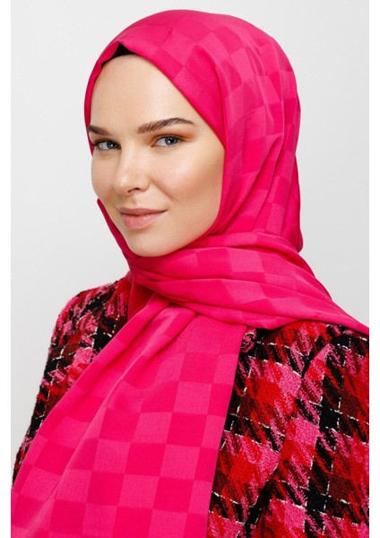 Dama Desen Ipeksi Jakar Şal