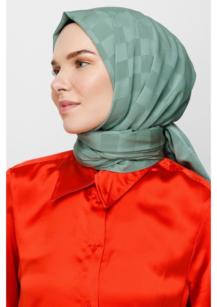 Dama Desen Ipeksi Jakar Şal