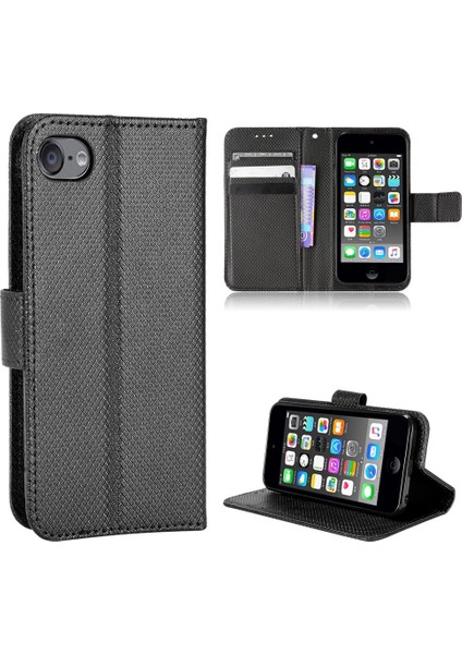 Ipod Touch 7//6/5 Manyetik Cüzdan Kickstand Kapak Kart Tutucu Için Kılıf (Yurt Dışından)